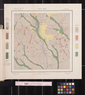 Primary view of object titled 'Soil map, Texas, Woodville sheet'.