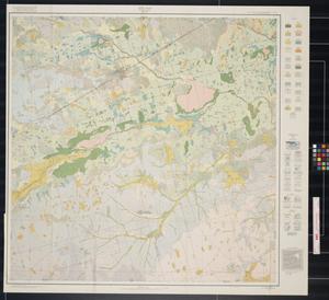 Primary view of object titled 'Soil map, Midland County, Texas'.