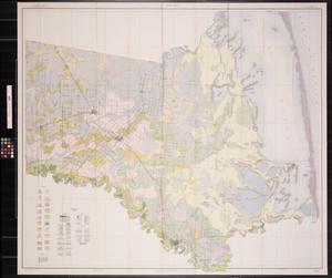 Primary view of object titled 'Soil map, Texas, Cameron County sheet'.