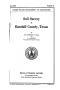 Book: Soil survey of Randall County, Texas