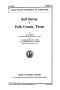 Book: Soil survey of Polk County, Texas