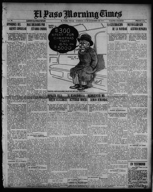 Primary view of object titled 'El Paso Morning Times (El Paso, Tex.), Vol. 36TH YEAR, Ed. 1, Sunday, December 26, 1915'.