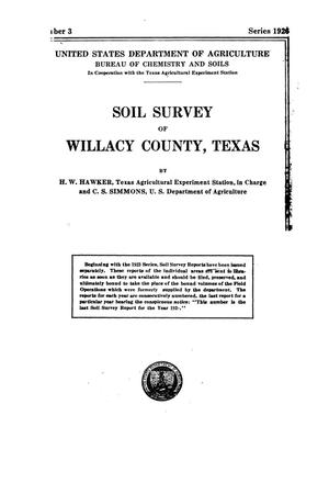 Primary view of object titled 'Soil survey of Willacy County, Texas'.
