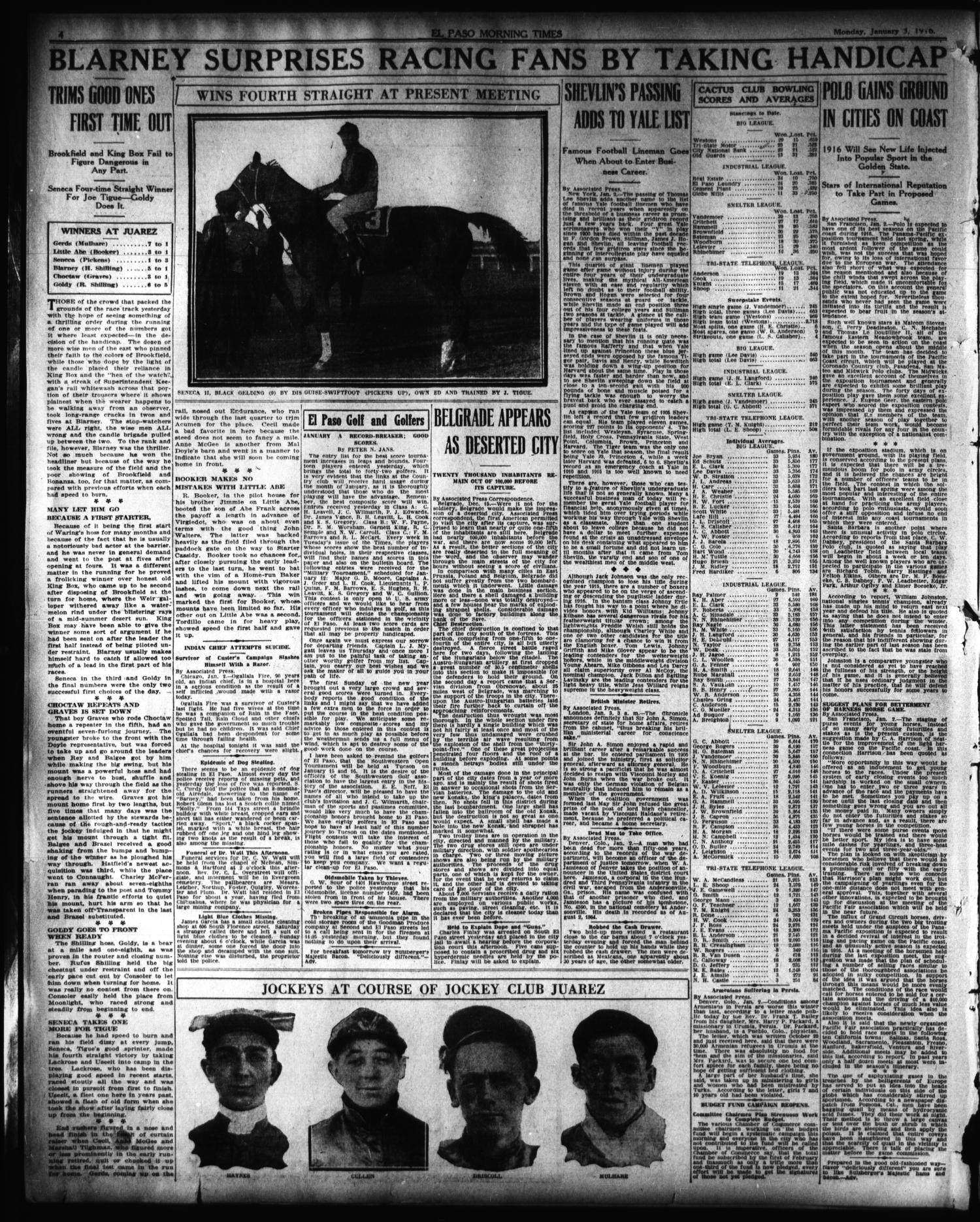 El Paso Morning Times (El Paso, Tex.), Vol. 36TH YEAR, Ed. 1, Monday, January 3, 1916
                                                
                                                    [Sequence #]: 4 of 10
                                                