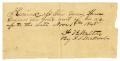 Thumbnail image of item number 1 in: '[Receipt to Charles B. Moore, November 18, 1845]'.