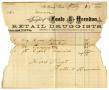 Text: [Receipt for Charles B. Moore from Foote and Herndon Retail Druggists…