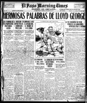 El Paso Morning Times (El Paso, Tex.), Vol. 38TH YEAR, Ed. 1, Sunday, January 6, 1918