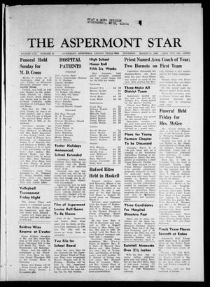 Primary view of object titled 'The Aspermont Star (Aspermont, Tex.), Vol. 70, No. 30, Ed. 1 Thursday, March 21, 1968'.