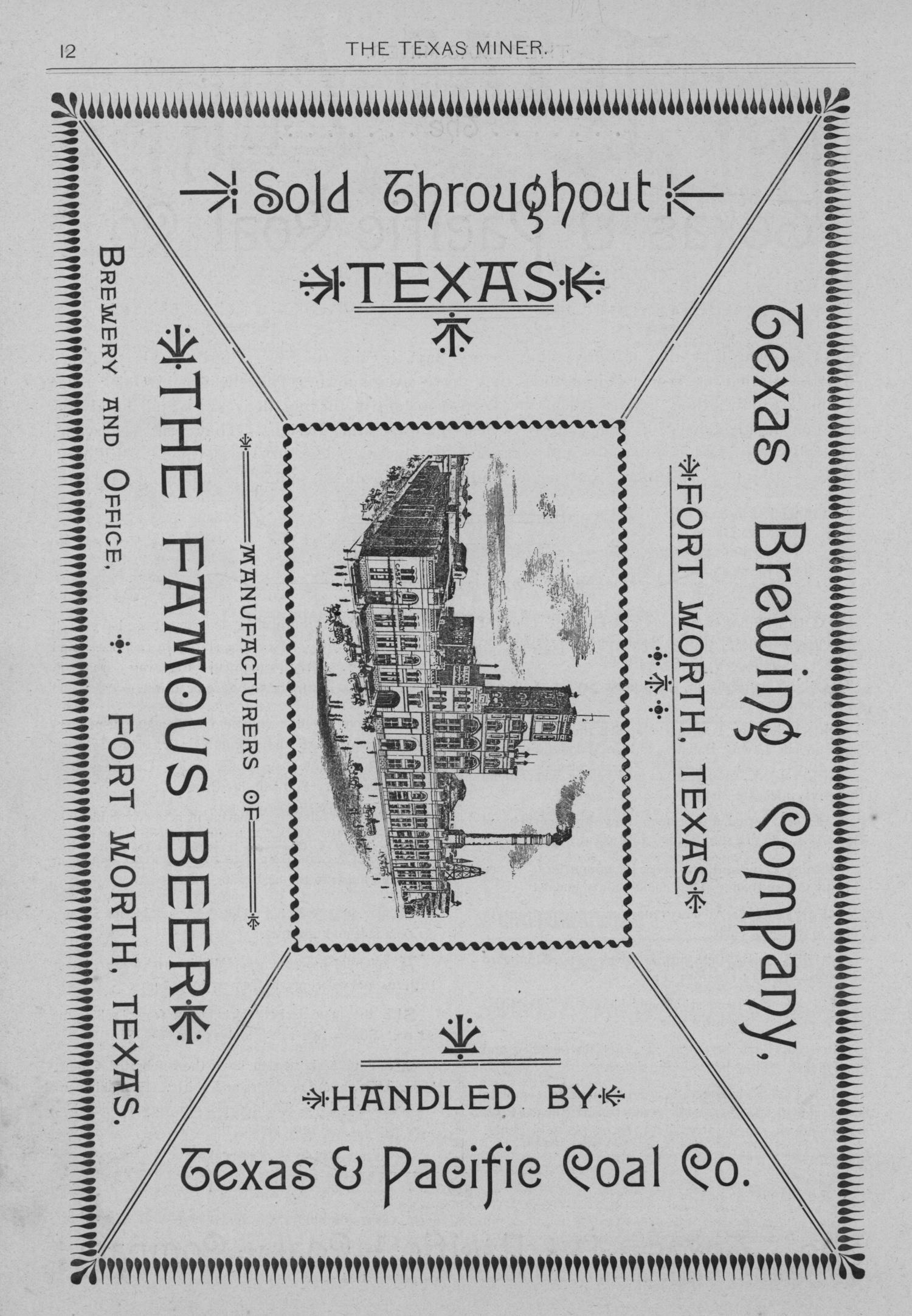 The Texas Miner, Volume 1, Number 10, March 24, 1894
                                                
                                                    12
                                                