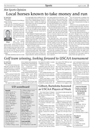 Primary view of object titled 'The University News (Irving, Tex.), Vol. 31, No. 21, Ed. 1 Wednesday, April 10, 2002'.