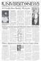 Newspaper: The University News (Irving, Tex.), Vol. 35, No. 8, Ed. 1 Wednesday, …