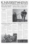 Newspaper: The University News (Irving, Tex.), Vol. 35, No. 20, Ed. 1 Wednesday,…