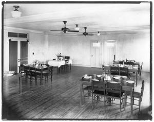 Primary view of object titled 'Kilian Hall dining room'.