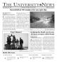 Thumbnail image of item number 1 in: 'The University News (Irving, Tex.), Vol. 35, No. 16, Ed. 1 Tuesday, February 16, 2010'.