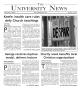 Primary view of The University News (Irving, Tex.), Vol. 37, No. 5, Ed. 1 Tuesday, October 4, 2011