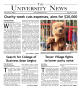 Thumbnail image of item number 1 in: 'The University News (Irving, Tex.), Vol. 37, No. 6, Ed. 1 Tuesday, October 11, 2011'.