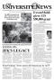 Primary view of The University News (Irving, Tex.), Vol. 33, No. 3, Ed. 1 Wednesday, September 17, 2003