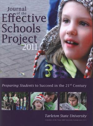 Primary view of object titled 'Journal of the Effective Schools Project, Volume 18, 2011'.