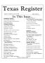 Primary view of Texas Register, Volume 15, Number 45, Pages 3453-3533, June 15, 1990