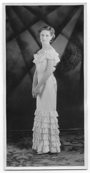 Primary view of object titled '[Girl in Long Dress]'.