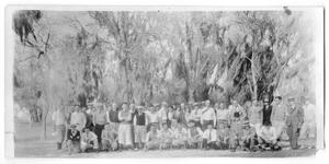Primary view of object titled '[Group at Port Arthur Country Club]'.