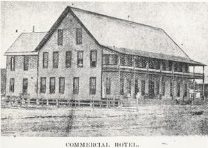 Primary view of object titled 'The Commercial Hotel'.