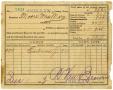 Primary view of [Receipt for taxes, December 11, 1903]