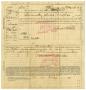 Legal Document: [Note, May 13, 1907]