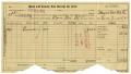 Primary view of [Receipt for taxes paid, 1912]