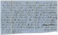 Thumbnail image of item number 2 in: '[Letter from Ziza Moore to Charles B. and Henry S. Moore, January 1861]'.