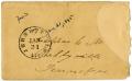 Thumbnail image of item number 3 in: '[Letter from Charles Moore to Elvira, Josephus, Matilda, and Ziza Moore, January 21, 1865]'.