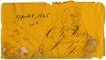 Primary view of [Envelope from Josephus Moore addressed to Charles Moore, April 8, 1865]