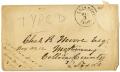 Primary view of [Envelope from Matilda Boder and Bettie Franklin]