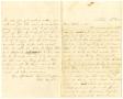 Letter: [Letter from Bettie Franklin to Mary Ann Dodd Moore and Matilda Brant…