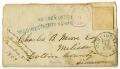 Primary view of [Envelope to Charles B. Moore from Matilda Dodd, November 1879]