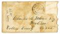 Primary view of [Envelope for Charles B. Moore, 1879]