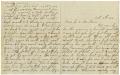 Primary view of [Letter from Dinnkie McGee to Sis and Mr. Moore, October 9, 1881]