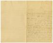 Letter: [Letter from Bettie Franklin to Matilda Dodd and Mary Ann Moore, Dece…