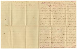 Primary view of [Letter from Charles B. Moore to Henry S. Moore, August 31, 1885]