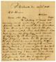 Primary view of [Letter from J. J. Crawford to Henry S. Moore, November 13, 1889]