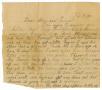 Thumbnail image of item number 1 in: '[Letter from Birdie and Dinkie McGee to Alice, Linnet, Aunt Mollie and Uncle Charles, February 9, 1890]'.