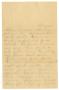 Letter: [Letter from Hettie to Linnet, May 20]