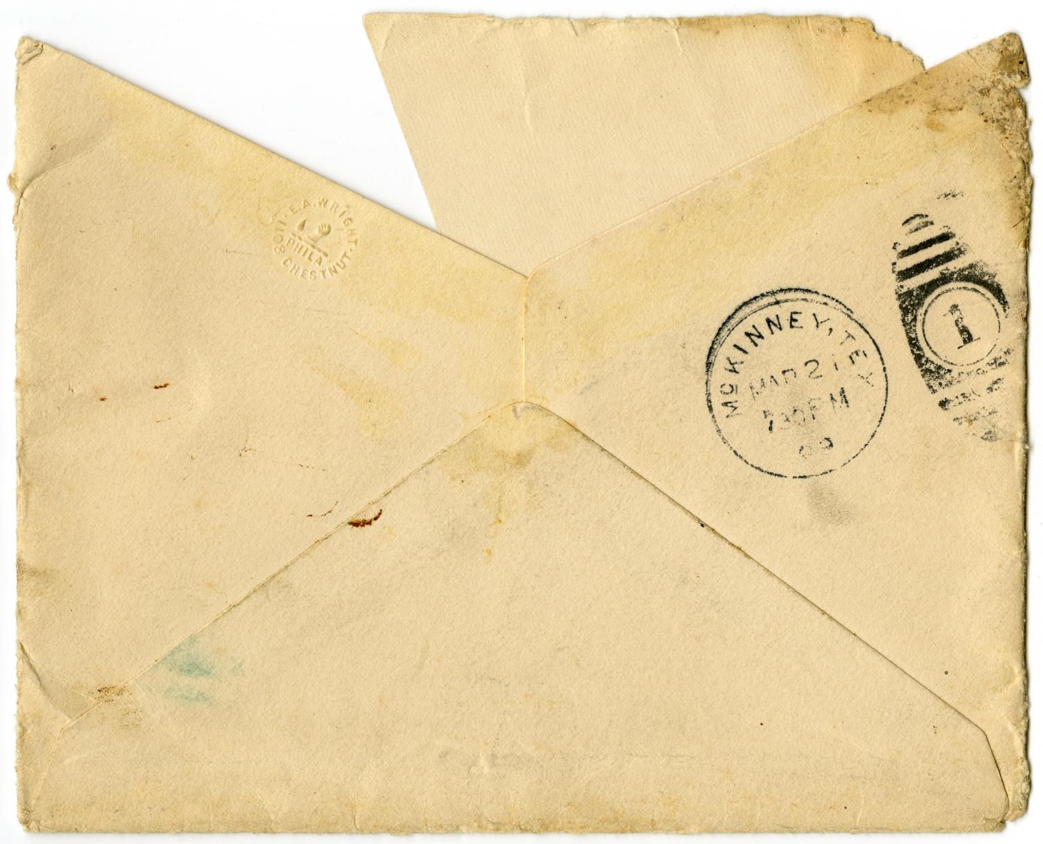 [Letter from Lula Dalton to Linnet Moore, March 12-20, 1899]
                                                
                                                    [Sequence #]: 28 of 28
                                                