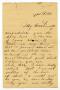 Letter: [Letter from Ben Ledbetter to Linnet Moore, April 1900]