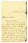 Thumbnail image of item number 1 in: '[Letter from Carter Dalton to Linnet Moore, April 19, 1900]'.