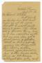 Letter: [Letter from William J. McKinley to Claude D. White, April, 5, 1906]