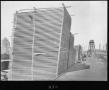 Primary view of [Pine Lumber Stack in the Southern Pine Lumber Company Lumber Yard]