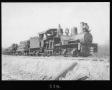 Photograph: [Texas South-Eastern Railroad Engine 8]