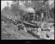 Photograph: [Texas South-Eastern Railroad Engine 7]