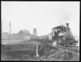 Photograph: [Texas South-Eastern Railroad Engine 7 at the Mill Pond]